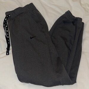Nike Charcoal Joggers with Black Accents
